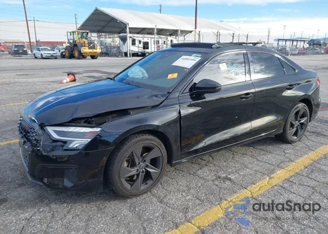 2023 Audi A3 Premium 40 Tfsi Front-Wheel Drive S Tronic z USA, uszkodzony, nr VIN WAUAUDGY0PA123844